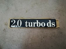 lancia dedra 2.0 turbo ds fregio scritta logo badge targhetta fries frise ecrit 