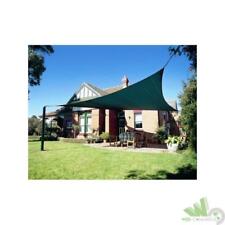 VELA OMBRA OMBREGGIANTE OMBRELLONE TELO TRIANGOLARE 3X3 COPERTURA VERDE GIARDINO