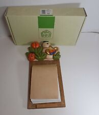 Porta Block Notes THUN Lavagna Anatra Tulipano Coccinella Papera Oca cm 29