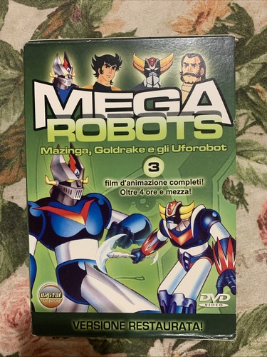 Dvd mega robots mazinga - mega,