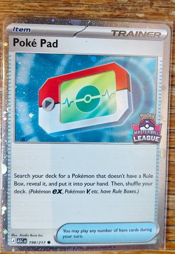 Pokepad 198 217 master ball - pokepad, 198/217