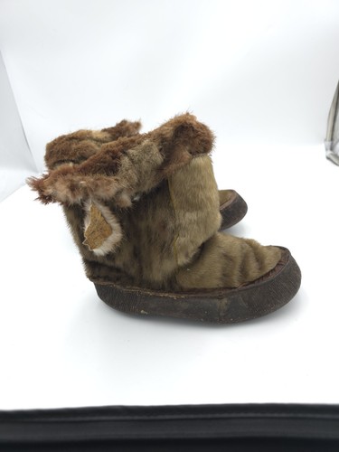 Vintage handmade fur - handmade, mukluks