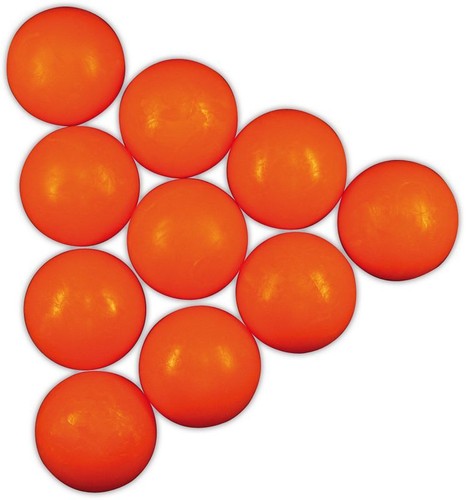 Set palline arancioni - 10,