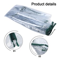 Telo Copri Casa Fiori Verde