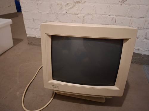 Crt monitor vintage - monitor,