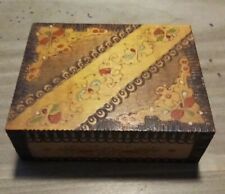 Scatola Porta Sigarette Legno