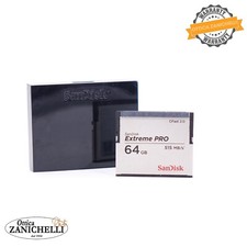 SANDISK Extreme Pro CFAST Reader + SANDISK Compact Flash CFAST 64GB Usato