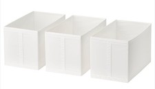 Set di 3, Ikea Skubb Box