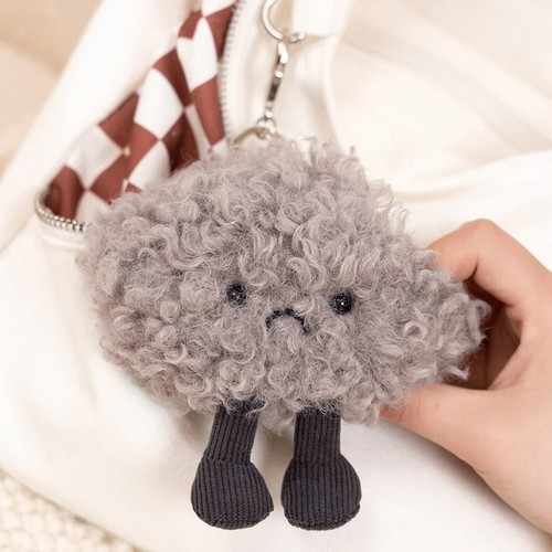 Portachiavi bambola peluche
