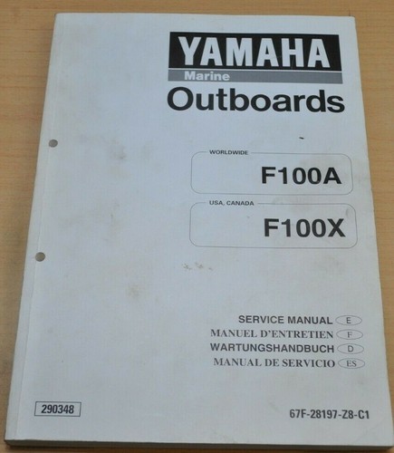 Yamaha marine f100a f100x - marine,