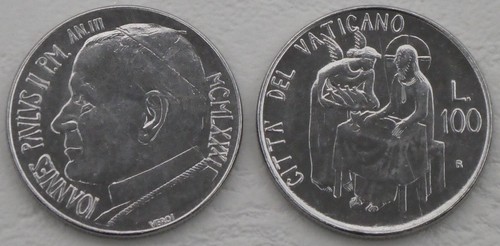 Stato del vaticano 100 lire - stato,