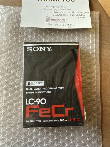 Sony fecr type ii - fecr,