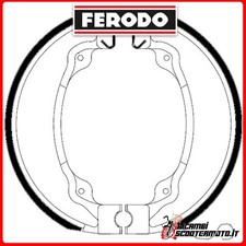 Ganasce Freno FERODO ECO