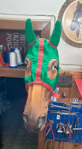 Maschera cuffino per cavallo - maschera,