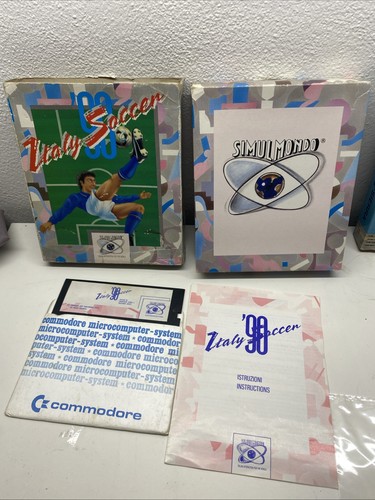Italy soccer commodore 64 - 90,