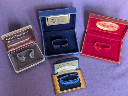 Scatole per orologi vintage