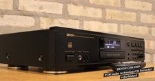 Denon CDR-1000 Registratore CD 24 bit convertitore D/A unità perfettamente funzionante mantenuta