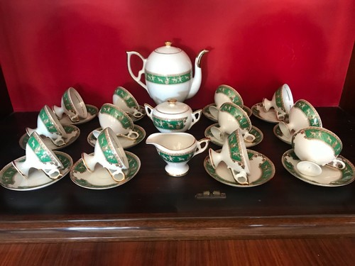 Elegante servizio caffè in - servizio,