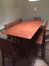 TAVOLO IN CILIEGIO -  10 POSTI A SEDERE - COME NUOVO - IDEALE PER SOGGIORNO
