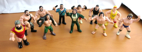 Wwf wwe wrestling minifigure - wwf,