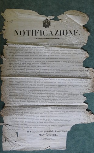 Notificazione commissario - notificazione,
