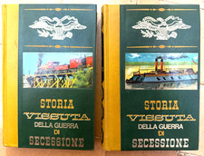 STORIA VISSUTA DELLA GUERRA DI SECESSIONE, 2 volumi, ed. Ferni*