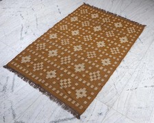 Tappeto Kilim in lana di iuta