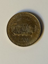 Moneta Da 200 Lire Centenario