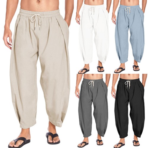 Pantalone harem uomo lunghezza