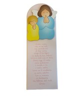 Quadro Legno Bambini Preghiera 