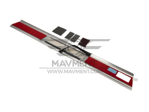 Battitacco acciaio illuminato - battitacco,