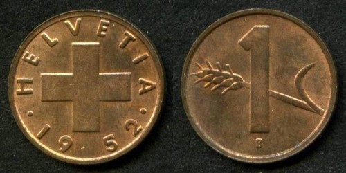 Bellissima moneta bronzo 1952
