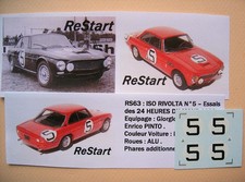 RS063 DECAL ReStart 1/43 ISO
