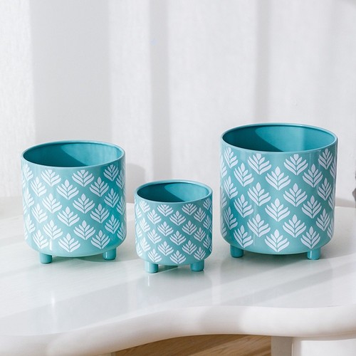Treppiede vaso fiori ferro - fiori, in