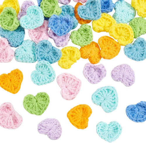 Pezzi applique cuore - applique, maglia