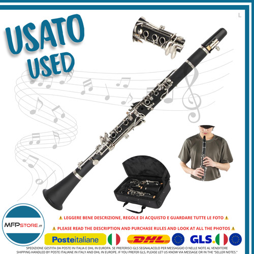 Clarinetto irin560 sib tasti - clarinetto,