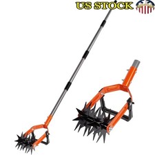 Strumento Coltivatore Giardino Rotante Diserbante Regolabile Manico Ergonomico Rompisuolo US