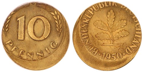 Germania pfennig 1950 g - pfennig,