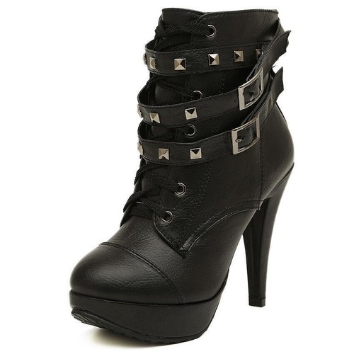 Stivaletti donna moda punk