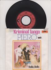 7" PIERO TROMBETTA Kriminal