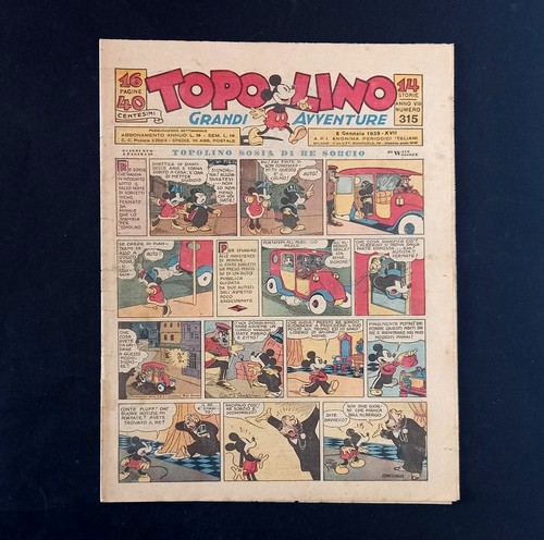 Topolino giornale 315 - topolino,