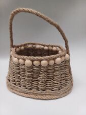 cestino artigianale realizzato