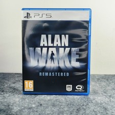 Alan Wake Remastered Playstation 5 PS5 2021 Epic Games originale Completa Sony 