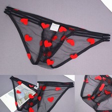 Slip uomo maglia trasparente