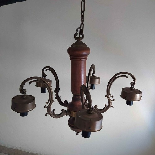 Lampadario vintage antico anni - antico,