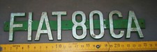 Orig. Insegna Fiat 80CA RAUPE DI CARICO anno 1964