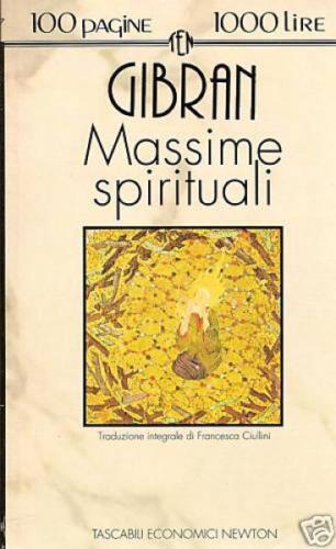 Gibran massime spirituali - gibran,