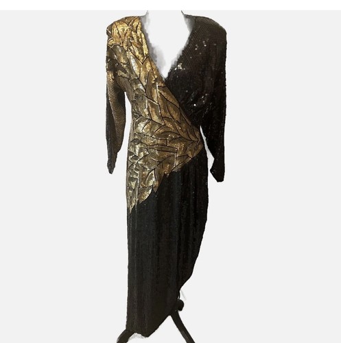 Abito vestito paillettes