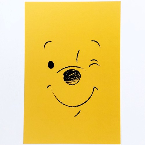 Cartolina winnie the pooh - winnie,
