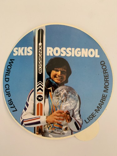 Sticker vintage skis - -,
